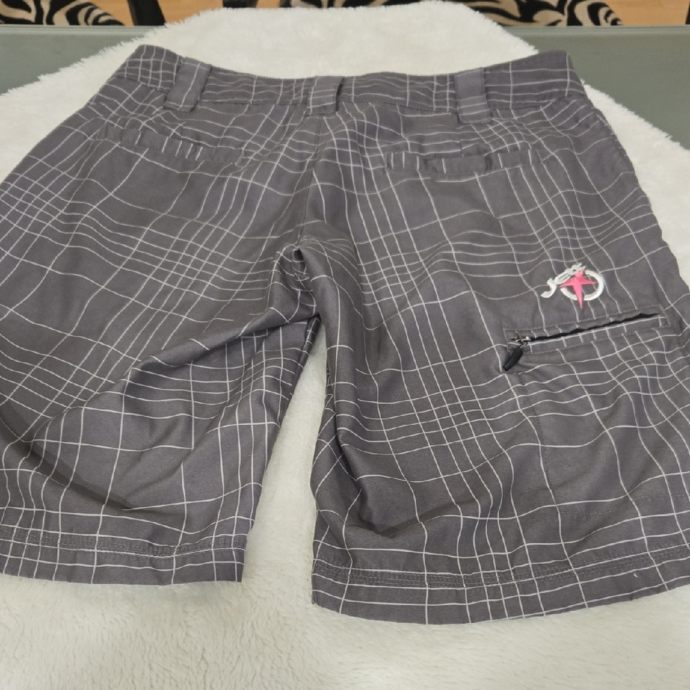 Gray Athletic Shorts for Women